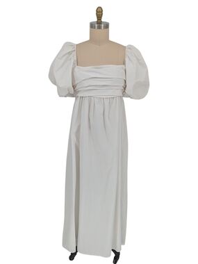 zara khaki linen dress ZARA Khaki Asymmetric One Shoulder Long Midi Linen Dress XL Extra Large NEW